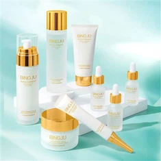 Coffret de soins anti-rides et raffermissants à la levure de diatomée