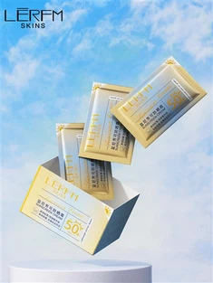 Crème solaire portable dans un sac