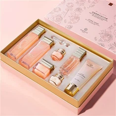 Coffret de soins pour la peau à l'eau de rose